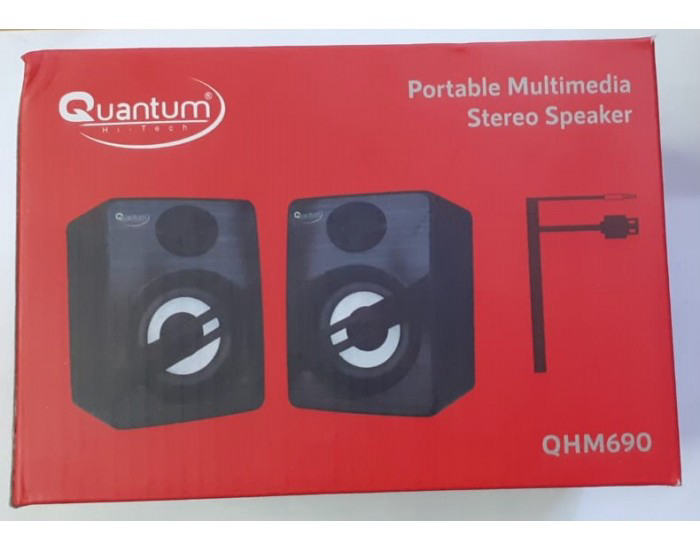 QUANTUM AUX SPEAKER (USB POWERED) QHM690